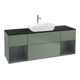 V&B Waschtischunterschrank Wandbeleuchtung Finion 160cm, Pl b m, Reg md m Lac, Oli. m Lac-1