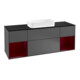V&B Waschtischunterschrank Wandbeleuchtung Finion 160cm, Pl b m, Reg Peo m Lac, Anthrac. m-1