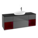 V&B Waschtischunterschrank Wandbeleuchtung Finion 160cm, Pl b m, Reg Peo m Lac, Anthrac. m-1