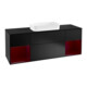 V&B Waschtischunterschrank Wandbeleuchtung Finion 160cm, Pl b m, Reg Peo m Lac, bla m Lac-1