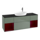 V&B Waschtischunterschrank Wandbeleuchtung Finion 160cm, Pl b m, Reg Peo m Lac, Oli. m Lac-1