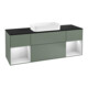 V&B Waschtischunterschrank Wandbeleuchtung Finion 160cm, Pl b m, Reg wh. m Lac, Oli. m Lac-1