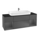 V&B Waschtischunterschrank Wandbeleuchtung Finion 160cm, Pl b m, Rg A m Lac, Anthrac. m-1