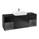 V&B Waschtischunterschrank Wandbeleuchtung Finion 160cm, Pl b m, Rg A m Lac, bla m Lac-1