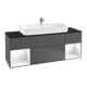 V&B Waschtischunterschrank Wandbeleuchtung Finion 160cm, Pl b m, Rg g wh. Lac, Anthrac. m-1