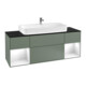 V&B Waschtischunterschrank Wandbeleuchtung Finion 160cm, Pl b m, Rg g wh. Lac, Oli. m Lac-1