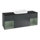 V&B Waschtischunterschrank Wandbeleuchtung Finion 160cm, Pl b m, Rg Ol m Lac, md bl. m Lac-1