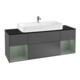 V&B Waschtischunterschrank Wandbeleuchtung Finion 160cm, Pl b m, Rg Oli. m Lac, Anthrac. m-1