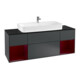 V&B Waschtischunterschrank Wandbeleuchtung Finion 160cm, Pl b m, Rg Peo m La, md bl. m Lac-1
