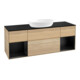V&B Waschtischunterschrank Wandbeleuchtung Finion 160cm, Pl bla m, Reg bla m Lac, Oa ven-1