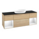 V&B Waschtischunterschrank Wandbeleuchtung Finion 160cm, Pl bla m, Reg glo wh. Lac, Oa ven-1