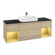 V&B Waschtischunterschrank Wandbeleuchtung Finion 160cm, Pl bla m, Reg gol m Lac, Oa ven-1