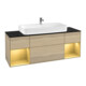V&B Waschtischunterschrank Wandbeleuchtung Finion 160cm, Pl bla m, Reg gol m Lac, Oa ven-1