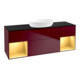 V&B Waschtischunterschrank Wandbeleuchtung Finion 160cm, Pl bla m, Reg gol m Lac, Peo m-1