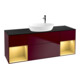 V&B Waschtischunterschrank Wandbeleuchtung Finion 160cm, Pl bla m, Reg gol m Lac, Peo m-1