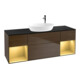 V&B Waschtischunterschrank Wandbeleuchtung Finion 160cm, Pl bla m, Reg gol m Lac, wal ven-1