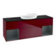 V&B Waschtischunterschrank Wandbeleuchtung Finion 160cm, Pl bla m, Reg md m Lac, Peo m-1