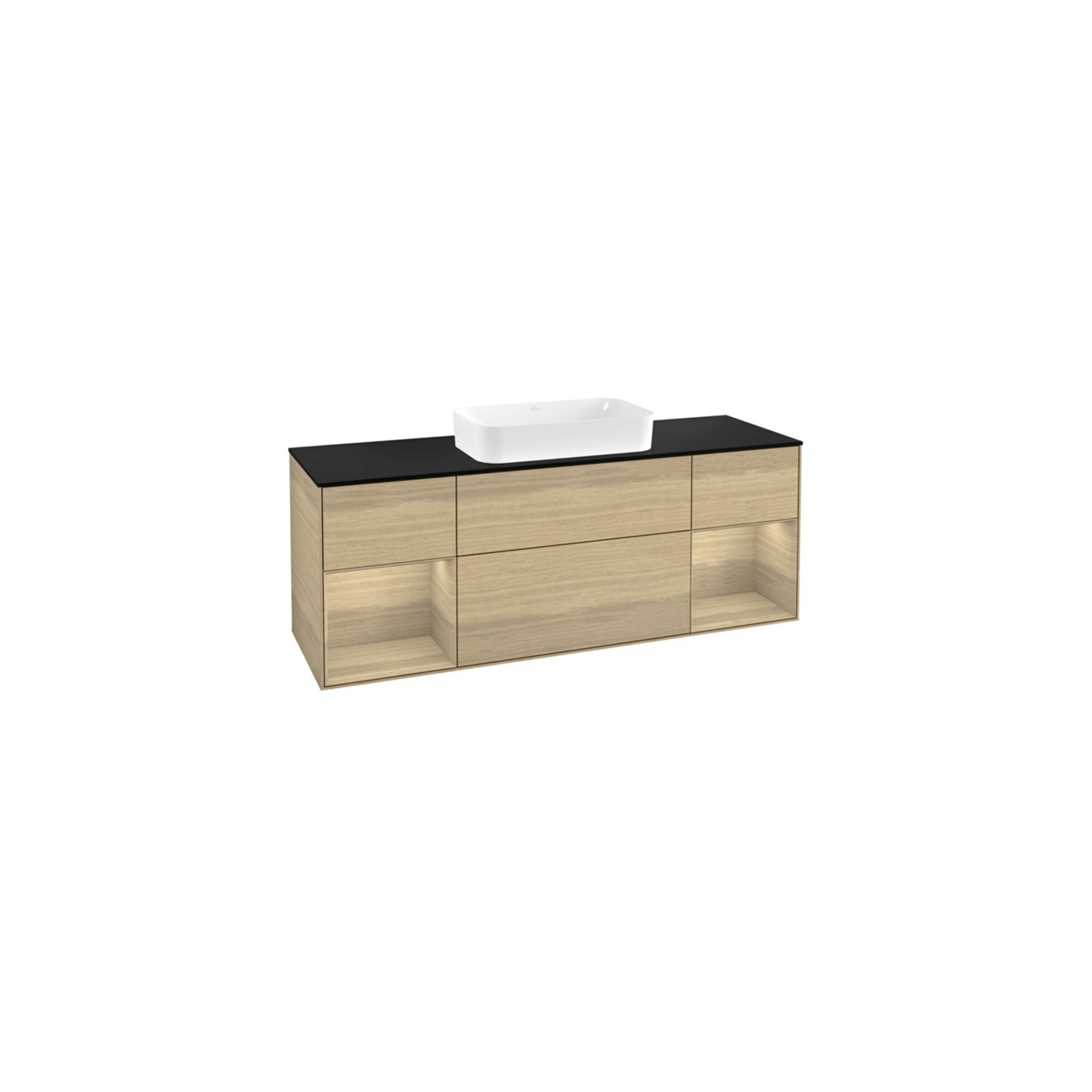 V&B Waschtischunterschrank Wandbeleuchtung Finion 160cm, Pl bla m, Reg Oa ven, Oa ven ; Villeroy & Boch