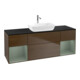V&B Waschtischunterschrank Wandbeleuchtung Finion 160cm, Pl bla m, Reg Oli. m Lac, wal ven-1