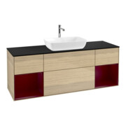 V&B Waschtischunterschrank Wandbeleuchtung Finion 160cm, Pl bla m, Reg Peo m Lac, Oa ven