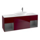 V&B Waschtischunterschrank Wandbeleuchtung Finion 160cm, Pl w m, Reg Anthrac. m Lac, Peo m-1
