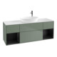 V&B Waschtischunterschrank Wandbeleuchtung Finion 160cm, Pl w m, Reg bla m Lac, Oli. m Lac-1