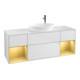 V&B Waschtischunterschrank Wandbeleuchtung Finion 160cm, Pl w m, Reg gol m Lac, wh. m Lac-1