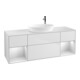 V&B Waschtischunterschrank Wandbeleuchtung Finion 160cm, Pl w m, Reg wh. m Lac, wh. m Lac-1
