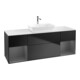 V&B Waschtischunterschrank Wandbeleuchtung Finion 160cm, Pl w m, Rg A m Lac, bla m Lac-1