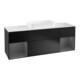 V&B Waschtischunterschrank Wandbeleuchtung Finion 160cm, Pl w m, Rg A m Lac, bla m Lac-1