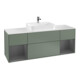 V&B Waschtischunterschrank Wandbeleuchtung Finion 160cm, Pl w m, Rg A m Lac, Oli. m Lac-1