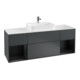 V&B Waschtischunterschrank Wandbeleuchtung Finion 160cm, Pl w m, Rg b m Lac, md bl. m Lac-1