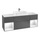 V&B Waschtischunterschrank Wandbeleuchtung Finion 160cm, Pl w m, Rg g wh. Lac, Anthrac. m-1