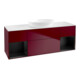 V&B Waschtischunterschrank Wandbeleuchtung Finion 160cm, Pl wh. m, Reg bla m Lac, Peo m-1