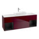 V&B Waschtischunterschrank Wandbeleuchtung Finion 160cm, Pl wh. m, Reg bla m Lac, Peo m-1