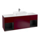V&B Waschtischunterschrank Wandbeleuchtung Finion 160cm, Pl wh. m, Reg bla m Lac, Peo m-1