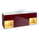 V&B Waschtischunterschrank Wandbeleuchtung Finion 160cm, Pl wh. m, Reg gol m Lac, Peo m-1