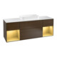 V&B Waschtischunterschrank Wandbeleuchtung Finion 160cm, Pl wh. m, Reg gol m Lac, wal ven-1