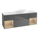 V&B Waschtischunterschrank Wandbeleuchtung Finion 160cm, Pl wh. m, Reg Oa ven, Anthrac. m-1