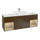 V&B Waschtischunterschrank Wandbeleuchtung Finion 160cm, Pl wh. m, Reg Oa ven, wal ven-1