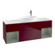 V&B Waschtischunterschrank Wandbeleuchtung Finion 160cm, Pl wh. m, Reg Oli. m Lac, Peo m-1