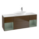 V&B Waschtischunterschrank Wandbeleuchtung Finion 160cm, Pl wh. m, Reg Oli. m Lac, wal ven-1
