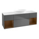 V&B Waschtischunterschrank Wandbeleuchtung Finion 160cm, Pl wh. m, Reg wal ven, Anthrac. m-1