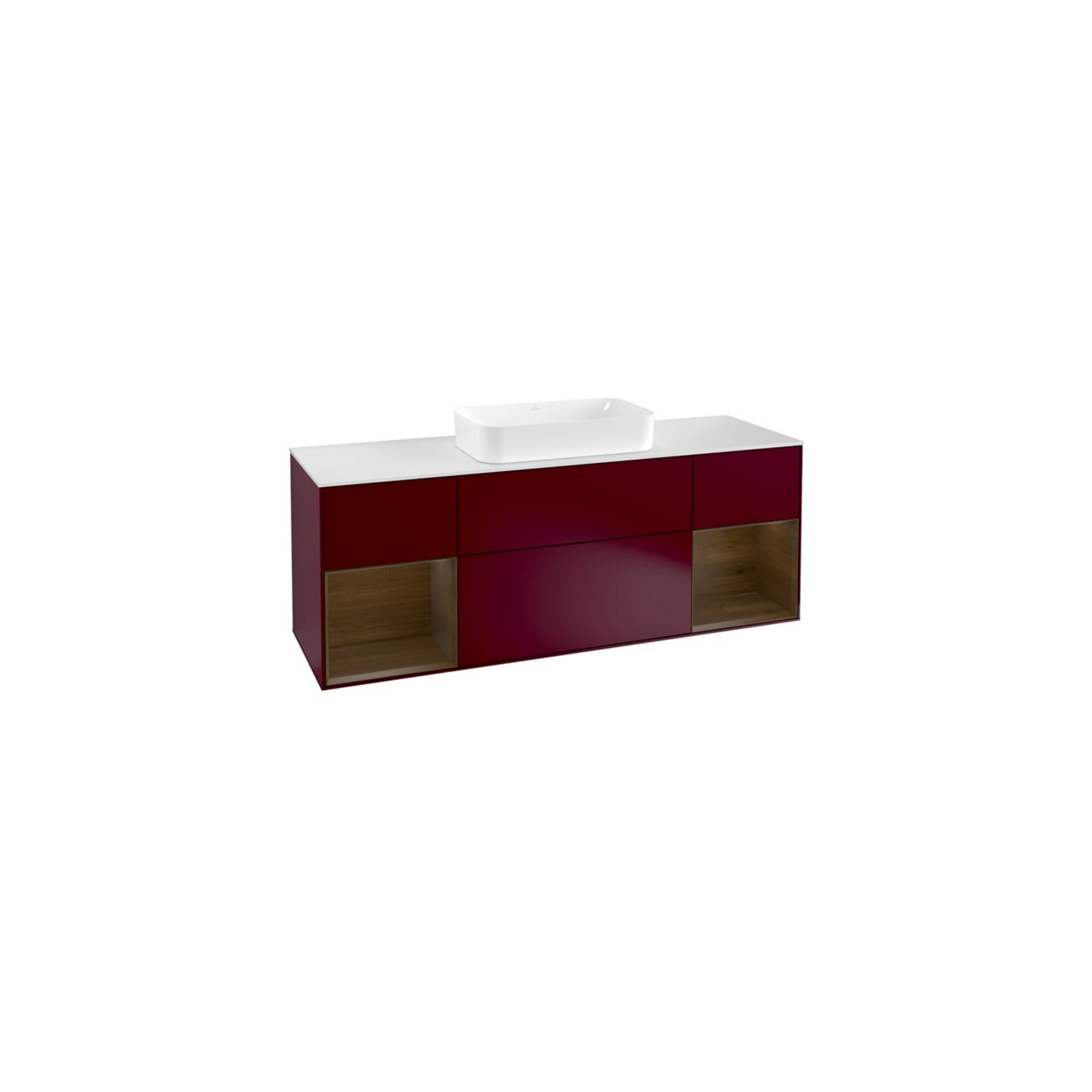 V&B Waschtischunterschrank Wandbeleuchtung Finion 160cm, Pl wh. m, Reg wal ven, Peo m ; Villeroy & Boch