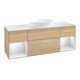V&B Waschtischunterschrank Wandbeleuchtung Finion 160cm, Pl wh. m, Reg wh. m Lac, Oa ven-1