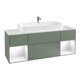 V&B Waschtischunterschrank Wandbeleuchtung Finion 160cm, Reg glo wh. Lac, Oli. m Lacquer-1
