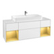 V&B Waschtischunterschrank Wandbeleuchtung Finion 160cm, Reg gol m Lac, glo white lacquer-1