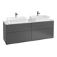 V&B Waschtischunterschrank Wandbeleuchtung Finion 160x60,3cm, EM, Pl bla m, si Gr m Lac-1
