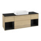 V&B Waschtischunterschrank Wandbeleuchtung Finion 160x60,3x50,1cm, Reg bla m Lac, Oa ven-1