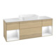 V&B Waschtischunterschrank Wandbeleuchtung Finion 160x60,3x50,1cm, Reg glo wh. Lac, Oa ven-1